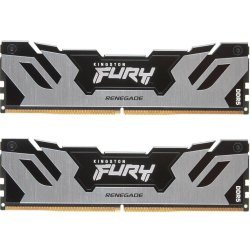 Модуль памяти для компьютера DDR5 64GB (2x32GB) 6400 MHz Renegade Silver XMP Kingston Fury (ex.HyperX) (KF564C32RSK2-64)