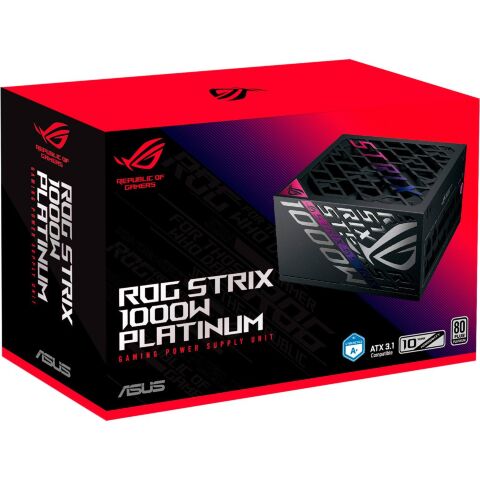 Блок питания ASUS 1000 W ROG Strix 1000P Gaming (90YE00W1-B0NA00) - Блоки питания  - Блоки питания 