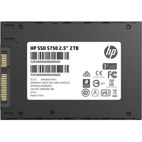 Накопитель SSD 2.5" 2TB S750 HP (1R9T8AA) - Нулевой остаток (Feed)  - Нулевой остаток (Feed)
