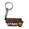 Брелок Brawl Stars Logo Keychain Бравл старс Логотип ABS пластик 5 см.