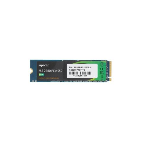 Накопитель SSD M.2 2280 1TB Apacer (AP1TBAS2280P4U-1) - Внутренние SSD  - Внутренние SSD 