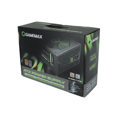 Блок питания Gamemax GM-500 80+ APFC Black - Нулевой остаток (Feed)  - Нулевой остаток (Feed) 