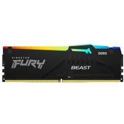 Модуль памяти для компьютера DDR5 32GB 5200 MHz Beast RGB EXPO Black Kingston Fury (ex.HyperX) (KF552C40BB2A-32)