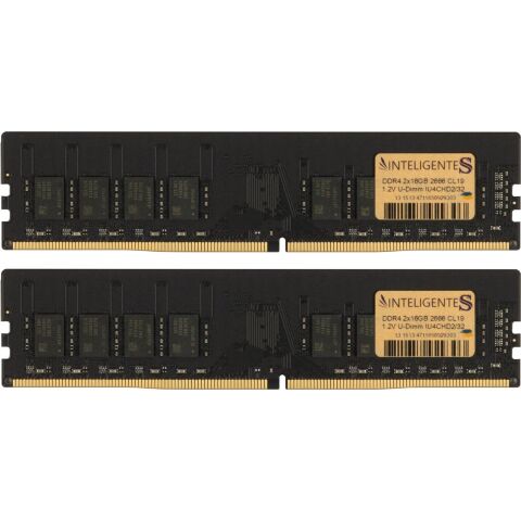 Модуль памяти для компьютера DDR4 32GB (2x16GB) 2666 MHz INTELIGENTES (IU4CHD2/32) - Модули памяти для компьютера  - Модули памяти для компьютера 