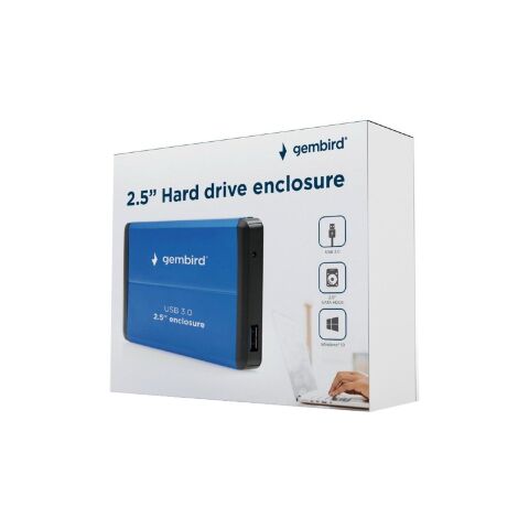 Карман внешний Gembird 2.5", USB3.0 (EE2-U3S-2-B) - Аксессуары к HDD  - Аксессуары к HDD 