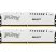 Модуль памяти для компьютера DDR5 32GB (2x16GB) 6000 MHz Beast White XMP Kingston Fury (ex.HyperX) (KF560C30BWK2-32) - Нулевой остаток (Feed)  - Нулевой остаток (Feed)