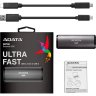 Накопитель SSD USB 3.2 512GB ADATA (ASE760-512GU32G2-CBK)