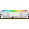 Модуль памяти для компьютера DDR5 32GB (2x16GB) 8000 MHz Renegade RGB White XMP Kingston Fury (ex.HyperX) (KF580C38RWAK2-32)