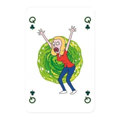 Гральні карти Рік та Морті Rick and Morty Playing Cards Game Waddingtons Number 1 -   -  