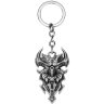 Брелок Diablo III Logo Metal silver