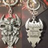Брелок Diablo III Logo Metal silver