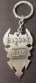 Брелок Diablo III Logo Metal silver -   -  