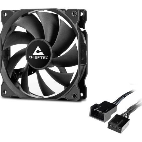 Кулер для корпуса Chieftec ZF-1225PWM - Вентиляторы к корпусам  - Вентиляторы к корпусам 