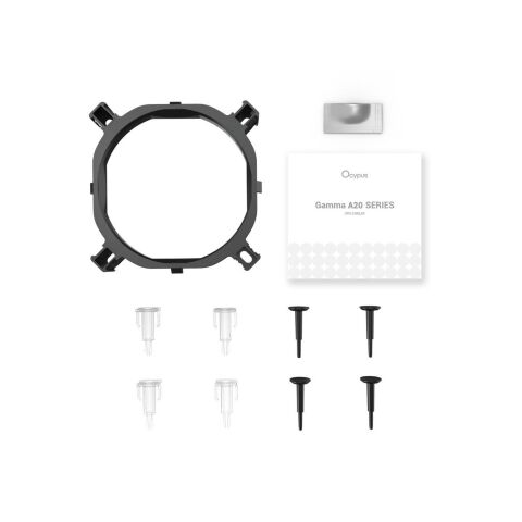 Кулер для процессора OCYPUS GAMMA-A20-WH1AAWN00F-GL - Кулеры к процессорам  - Кулеры к процессорам 