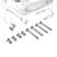Кулер для корпуса ID-Cooling TF-12025-PRO ARGB TRIO WHITE - Нулевой остаток (Feed)  - Нулевой остаток (Feed) 