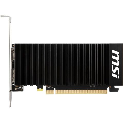 Видеокарта MSI GeForce GT1030 4Gb Silent LP OC (GT 1030 4GHD4 LP OC) - Видеокарты  - Видеокарты 