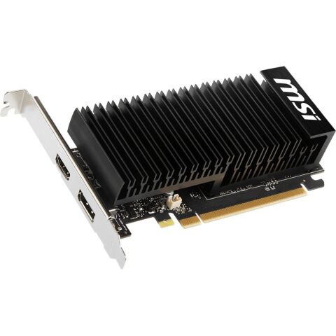 Видеокарта MSI GeForce GT1030 4Gb Silent LP OC (GT 1030 4GHD4 LP OC) - Видеокарты  - Видеокарты 