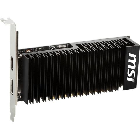 Видеокарта MSI GeForce GT1030 4Gb Silent LP OC (GT 1030 4GHD4 LP OC) - Видеокарты  - Видеокарты 
