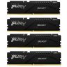 Модуль памяти для компьютера DDR5 128GB (4x32GB) 5600 MHz Beast Black XMP Kingston Fury (ex.HyperX) (KF556C40BBK4-128)