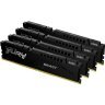 Модуль памяти для компьютера DDR5 128GB (4x32GB) 5600 MHz Beast Black XMP Kingston Fury (ex.HyperX) (KF556C40BBK4-128)