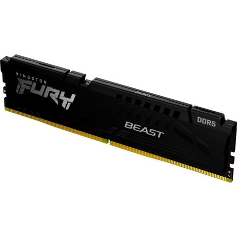 Модуль памяти для компьютера DDR5 32GB 5200 MHz Beast EXPO Black Kingston Fury (ex.HyperX) (KF552C40BB2-32) - Нулевой остаток (Feed)  - Нулевой остаток (Feed)