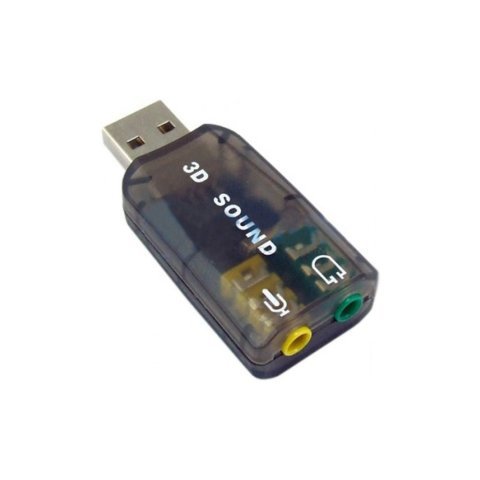 Звуковая плата Dynamode USB 6(5.1) 3D RTL dark gray (USB-SOUNDCARD2.0 black) - Звуковые платы  - Звуковые платы 