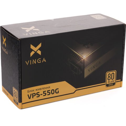 Блок питания Vinga 550W (VPS-550G) - Нулевой остаток (Feed)  - Нулевой остаток (Feed) 