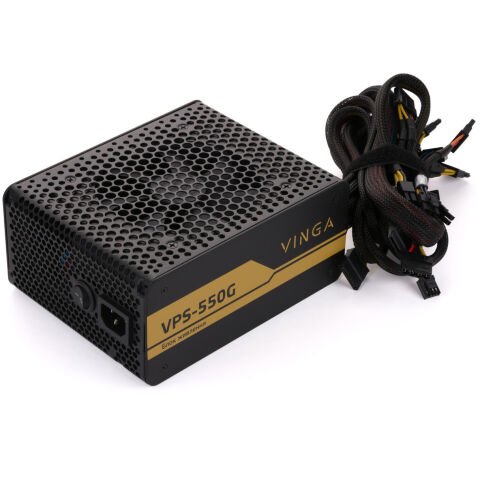 Блок питания Vinga 550W (VPS-550G) - Нулевой остаток (Feed)  - Нулевой остаток (Feed) 