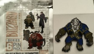 Значок Blizzard Collectible Pins Series 6 Warcraft Genn Greymane