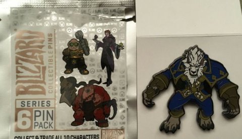 Значок Blizzard Collectible Pins Series 6 Warcraft Genn Greymane -   -  