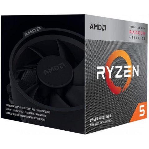 Процессор AMD Ryzen 5 3400G (YD3400C5FHBOX) - Нулевой остаток (Feed)  - Нулевой остаток (Feed) 
