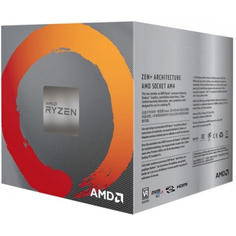 Процессор AMD Ryzen 5 3400G (YD3400C5FHBOX) - Нулевой остаток (Feed)  - Нулевой остаток (Feed) 