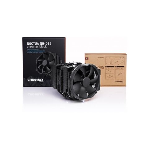 Кулер для процессора Noctua NH-D15 CHROMAX.BLACK - Кулеры к процессорам  - Кулеры к процессорам 
