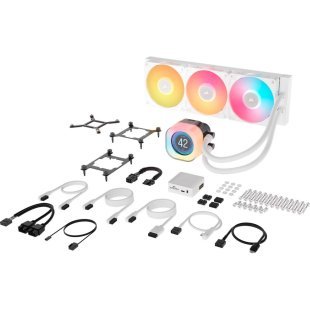 Система жидкостного охлаждения Corsair iCUE LINK TITAN 360 RX LCD White AIO (CW-9061026-WW)