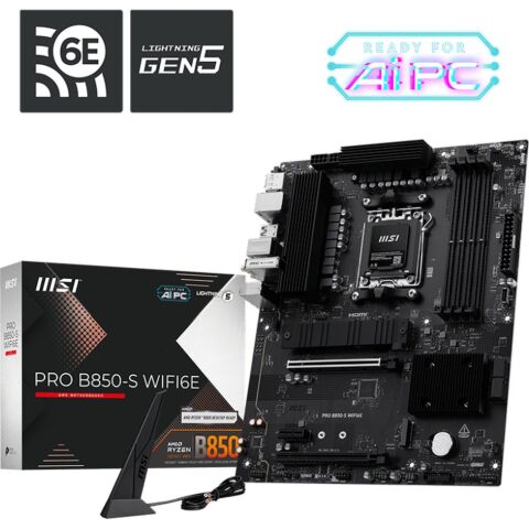 Материнская плата MSI PRO B850-S WIFI6E - Нулевой остаток (Feed)  - Нулевой остаток (Feed) 