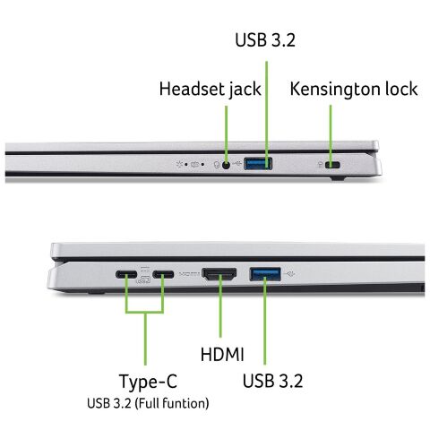 Ноутбук Acer Aspire Go 15 AG15-71P-59CN (NX.J6SEU.00A) - Нулевой остаток (Feed)  - Нулевой остаток (Feed) 