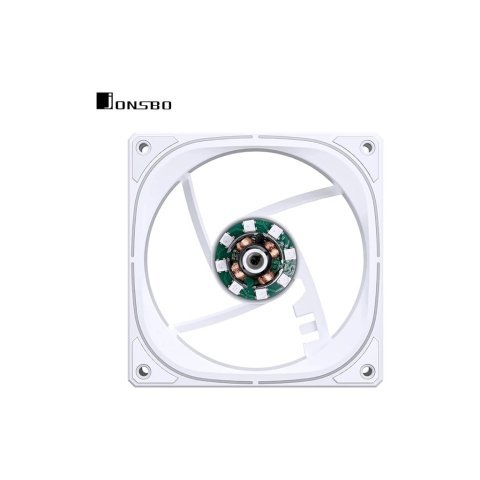 Кулер для корпуса JONSBO FR-505WR Reverse ARGB White - Нулевой остаток (Feed)  - Нулевой остаток (Feed)