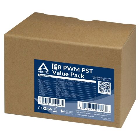 Кулер для корпуса Arctic P8 PWM PST (ACFAN00154A) - Нулевой остаток (Feed)  - Нулевой остаток (Feed) 