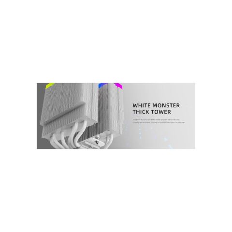 Кулер для процессора ID-Cooling Frozn A620 ARGB White (FROZN A620 ARGB White) - Кулеры к процессорам  - Кулеры к процессорам 