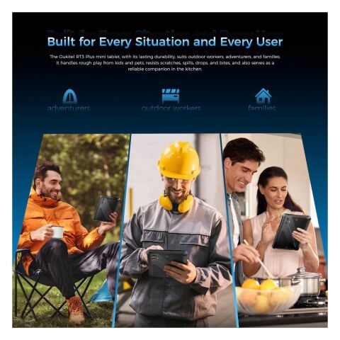 Планшет OUKITEL RT3 plus 8" 4/128GB NFC LTE Black (6941749808516) - Планшеты  - Планшеты 