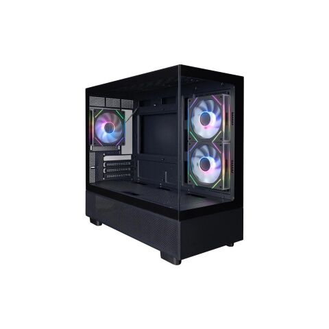 Корпус для ПК 1stPlayer Mi5-BK-2FC7R-1FC7 - Нулевой остаток (Feed)  - Нулевой остаток (Feed) 