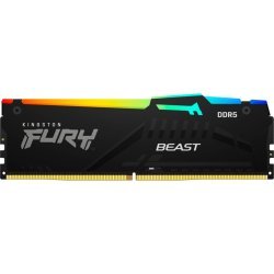 Модуль памяти для компьютера DDR5 16GB 6000 MHz Beast RGB EXPO Kingston Fury (ex.HyperX) (KF560C36BBE2A-16)