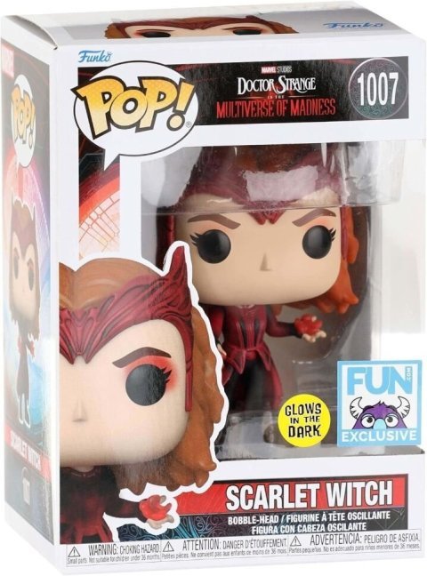 Фігурка Funko Marvel Doctor Strange Multiverse of Madness Scarlet Witch Фанко АЛАЯ ВІДЬМА 1007 - -
