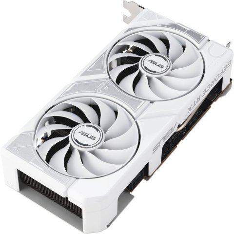 Видеокарта ASUS GeForce RTX5060 8Gb DUAL WHITE OC (DUAL-RTX5060-O8G-WHITE) - Видеокарты  - Видеокарты 