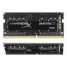 Модуль памяти для ноутбука SoDIMM DDR4 32GB (2x16GB) 3200 MHz Impact Kingston Fury (ex.HyperX) (KF432S20IBK2/32)