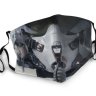 Маска защитная для лица Fighter Pilot Helmet + 2 угольных фильтра