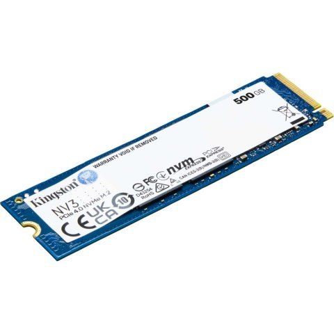 Накопитель SSD M.2 2280 500GB Kingston (SNV3S/500G) - Нулевой остаток (Feed)  - Нулевой остаток (Feed) 