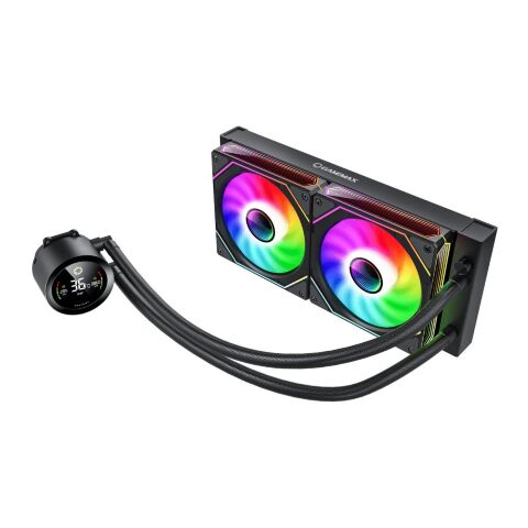 Система жидкостного охлаждения Gamemax IceBurg 240 Digital BK - Системы водного охлаждения  - Системы водного охлаждения 