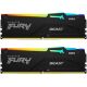 Модуль памяти для компьютера DDR5 32GB (2x16GB) 6000 MHz Beast RGB Kingston Fury (ex.HyperX) (KF560C36BBE2AK2-32) - Модули памяти для компьютера  - Модули памяти для компьютера 