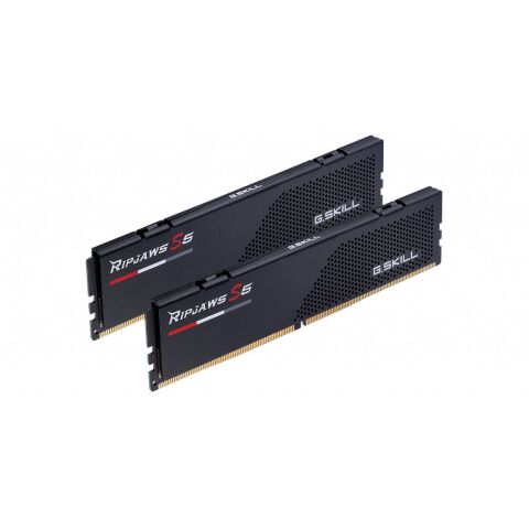 Модуль памяти для компьютера DDR5 32GB (2x16GB) 5600 MHz Ripjaws S5 Black G.Skill (F5-5600J3636C16GX2-RS5K) - Модули памяти для компьютера  - Модули памяти для компьютера 